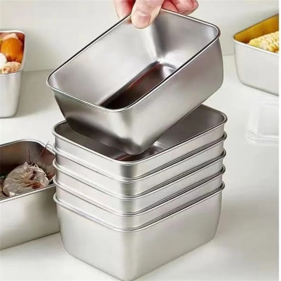 1/3/5pcs Stainless Steel Food  - Food Storage Bowls avis et prix