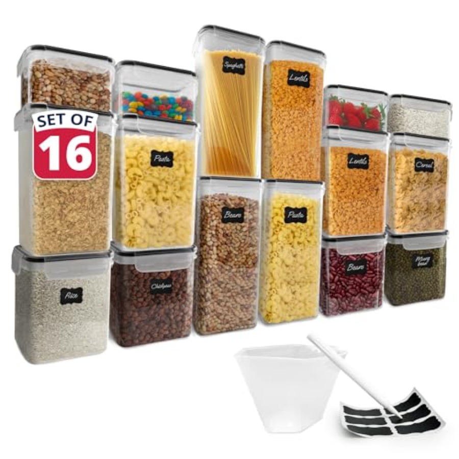 Airtight Food Storage Containe - Food Storage In Pantry avis et prix