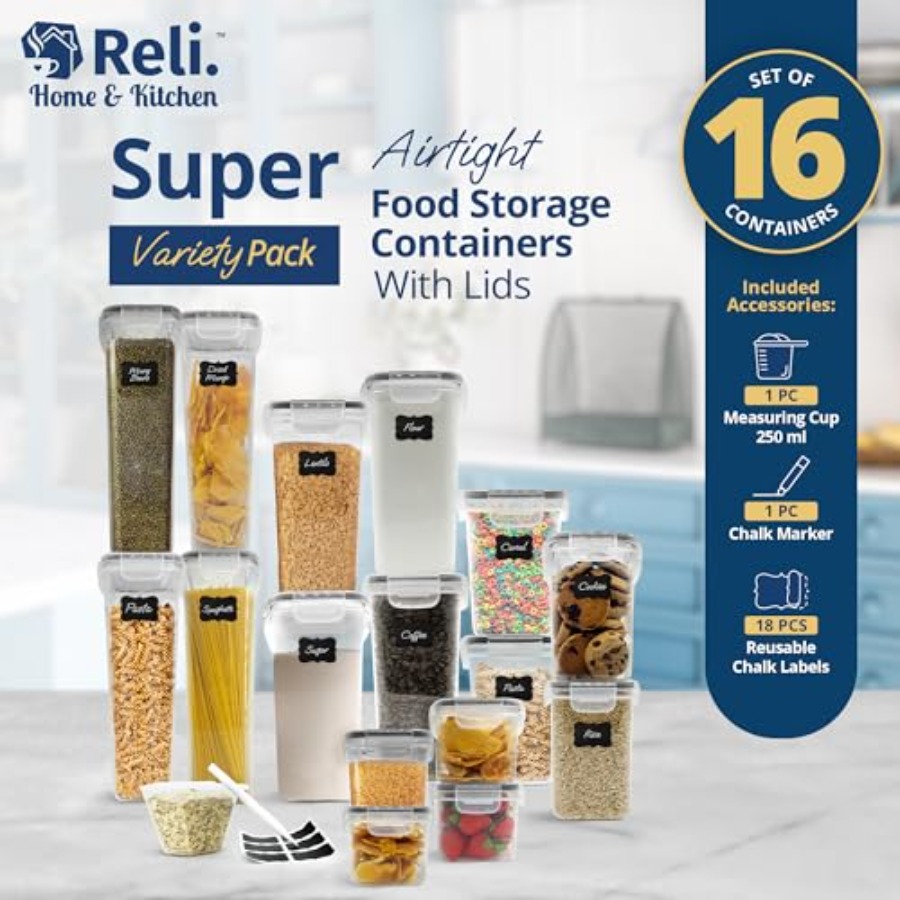 Airtight Food Storage Containe - Food Storage In Pantry avis et prix