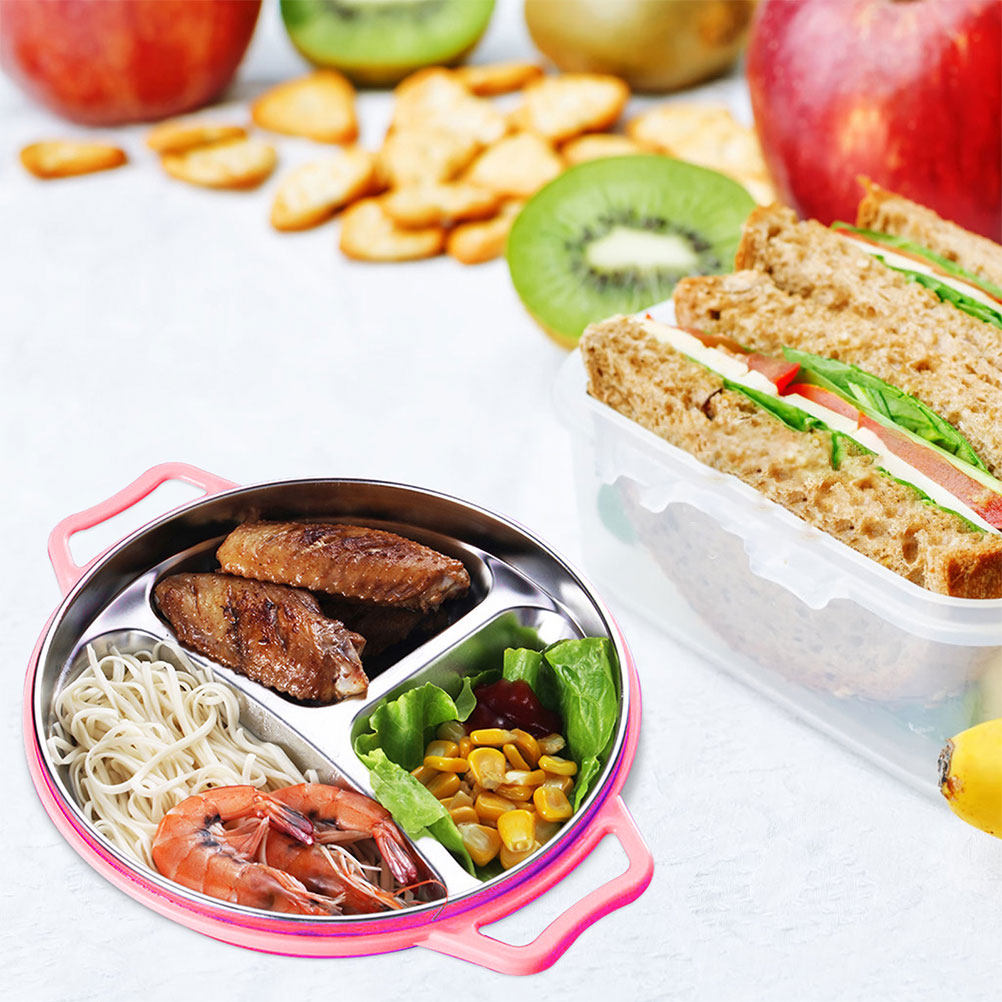 Divided Stainless Steel Food P - Food Storage Meals avis et prix