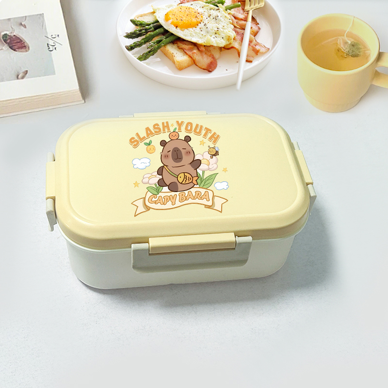Capybara Bento Lunch Box Carto - Food Storage Meals avis et prix