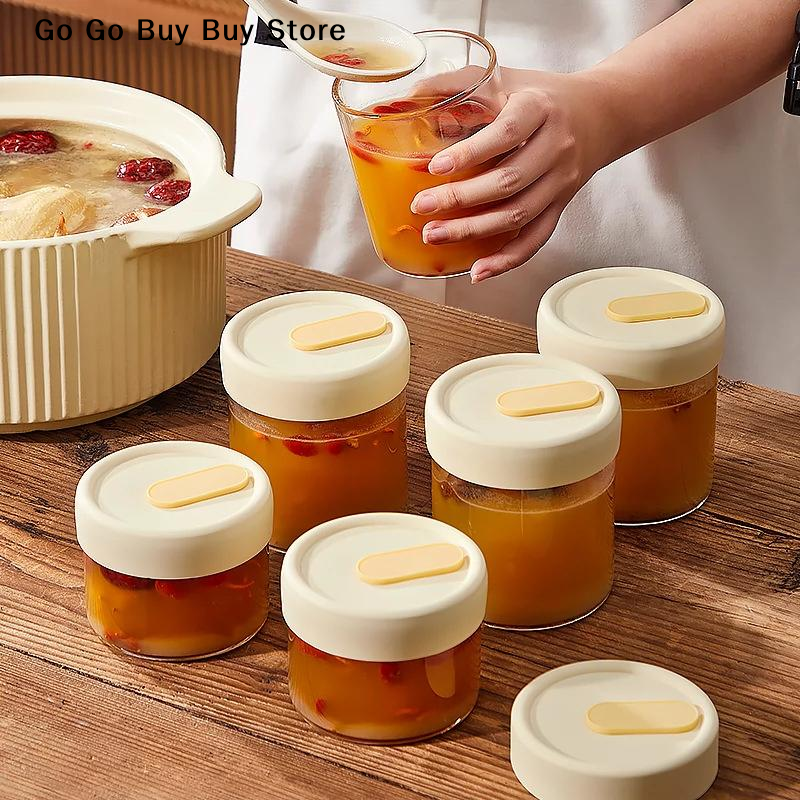 【ST】1Pc 240/400ML Glass Food S - Food Storage Jars avis et prix