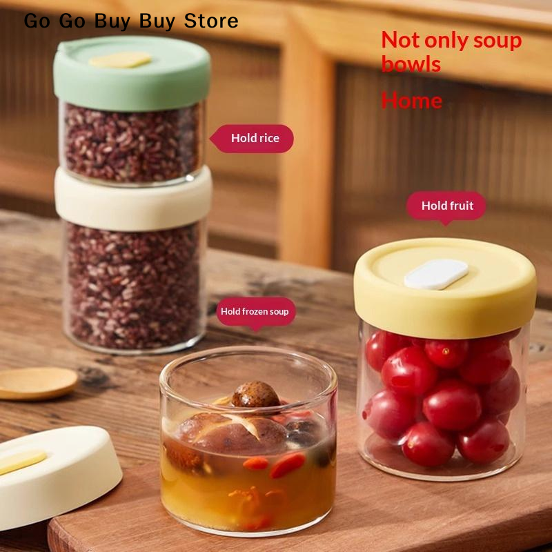 【ST】1Pc 240/400ML Glass Food S - Food Storage Jars avis et prix