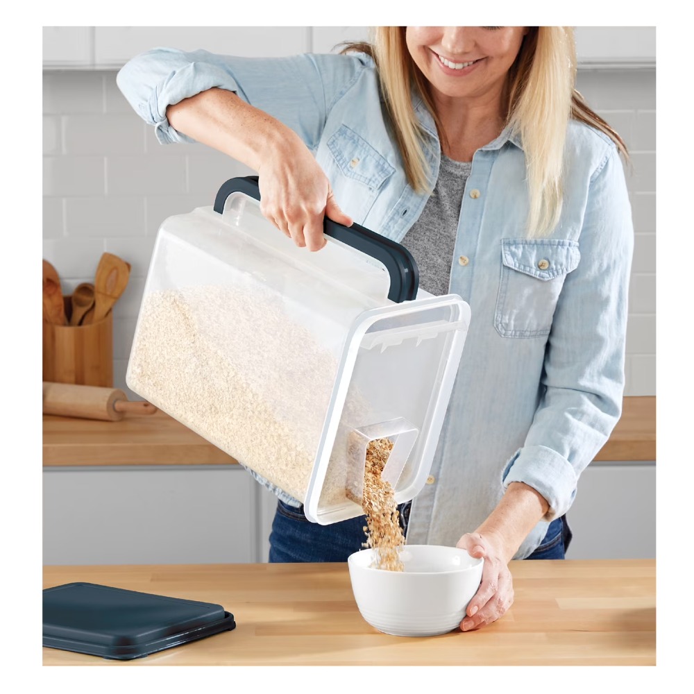 Large Capacity Plastic Food St - Food Storage In Pantry avis et prix