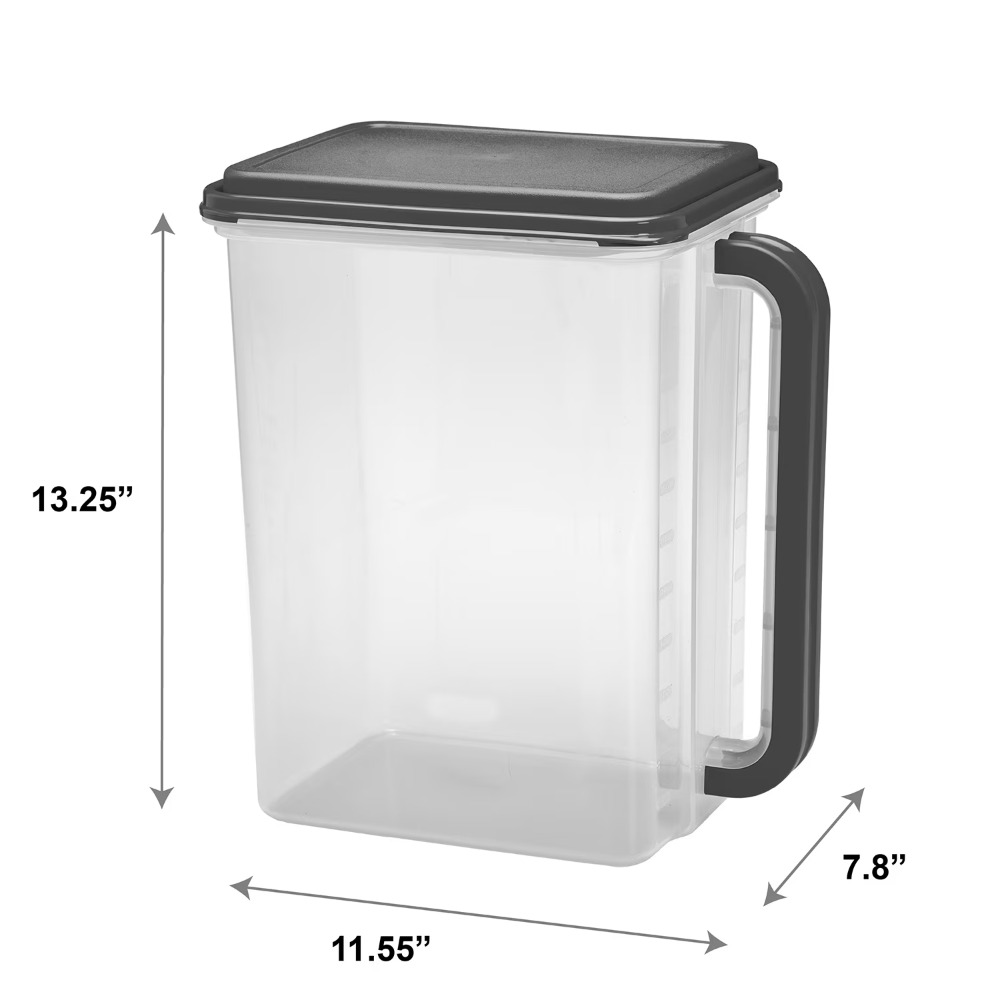 Large Capacity Plastic Food St - Food Storage In Pantry avis et prix