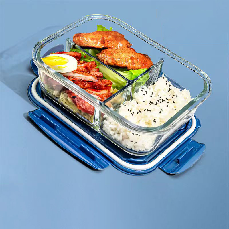 New style Lunch Box Glass 1050 - Food Storage Glass Box avis et prix