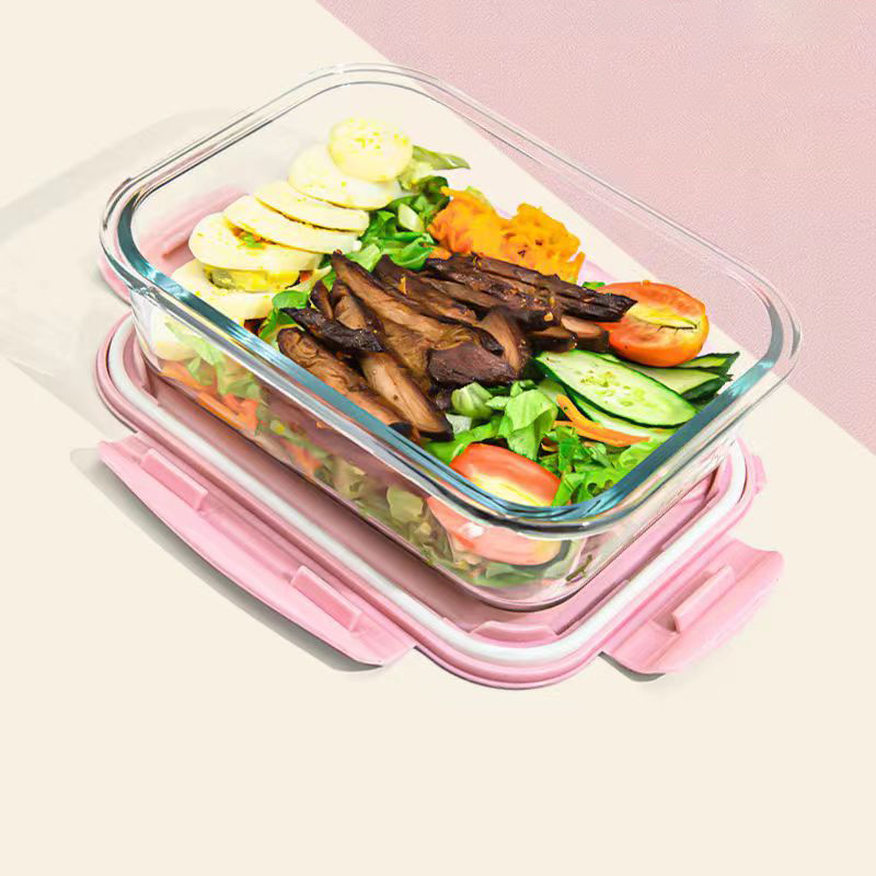 New style Lunch Box Glass 1050 - Food Storage Glass Box avis et prix