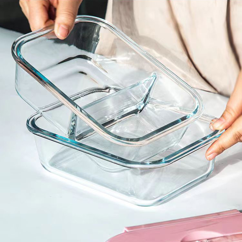 New style Lunch Box Glass 1050 - Food Storage Glass Box avis et prix