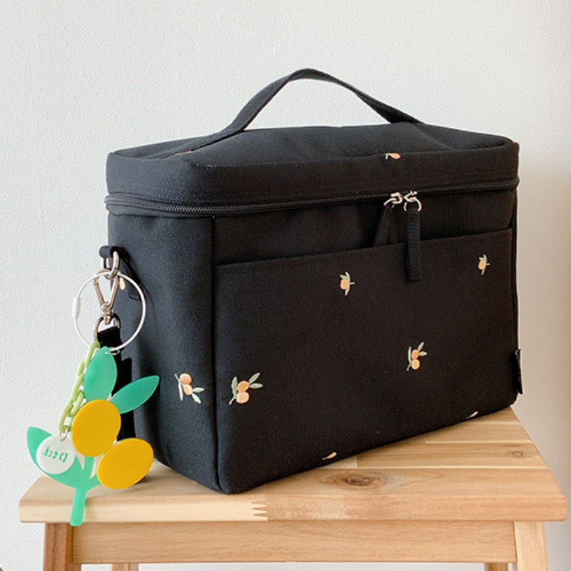 Bear Embroidery Baby Stroller  - Food Storage 1 Year avis et prix