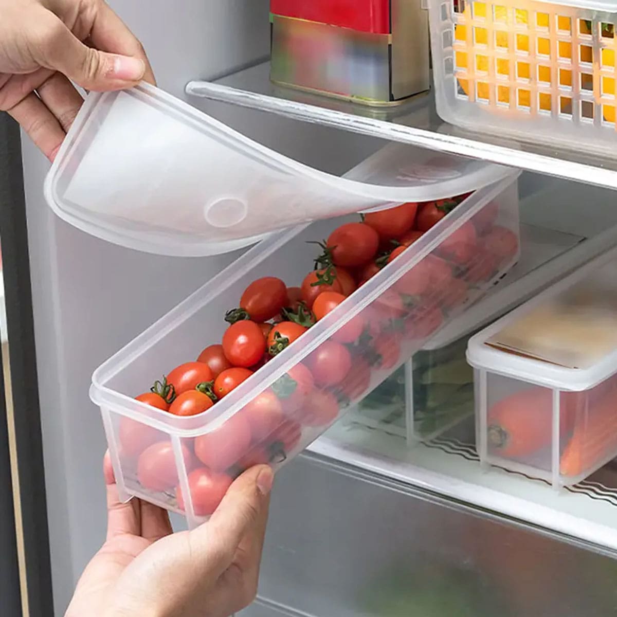 1 Plastic Transparent Storage  - Food Storage Freezer Containers avis et prix
