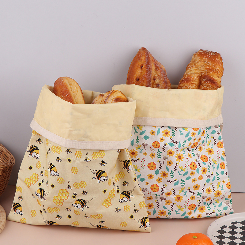 .Hot Sale-1PC Beeswax Linen Br - Food Storage Reusable Bags avis et prix