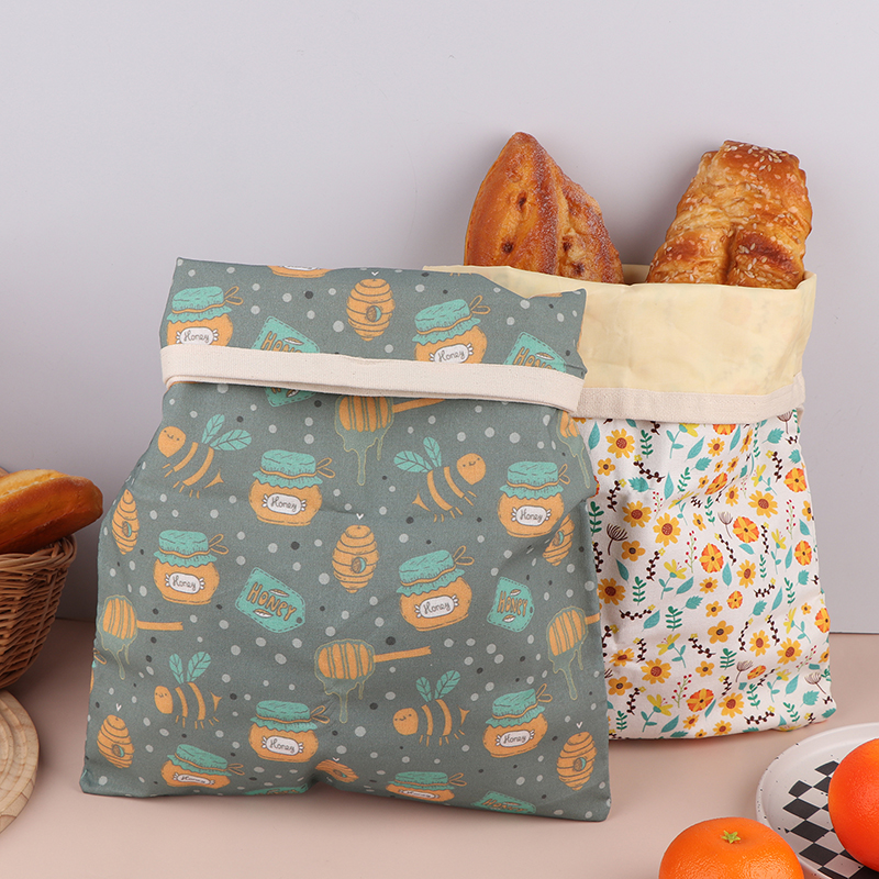 .Hot Sale-1PC Beeswax Linen Br - Food Storage Reusable Bags avis et prix
