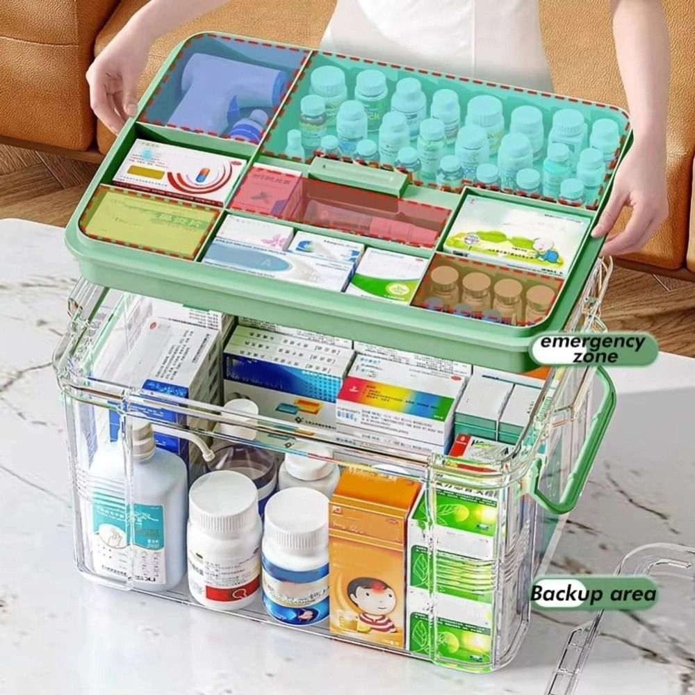 Simple Double Layers Pill Stor - Food Storage Emergency avis et prix